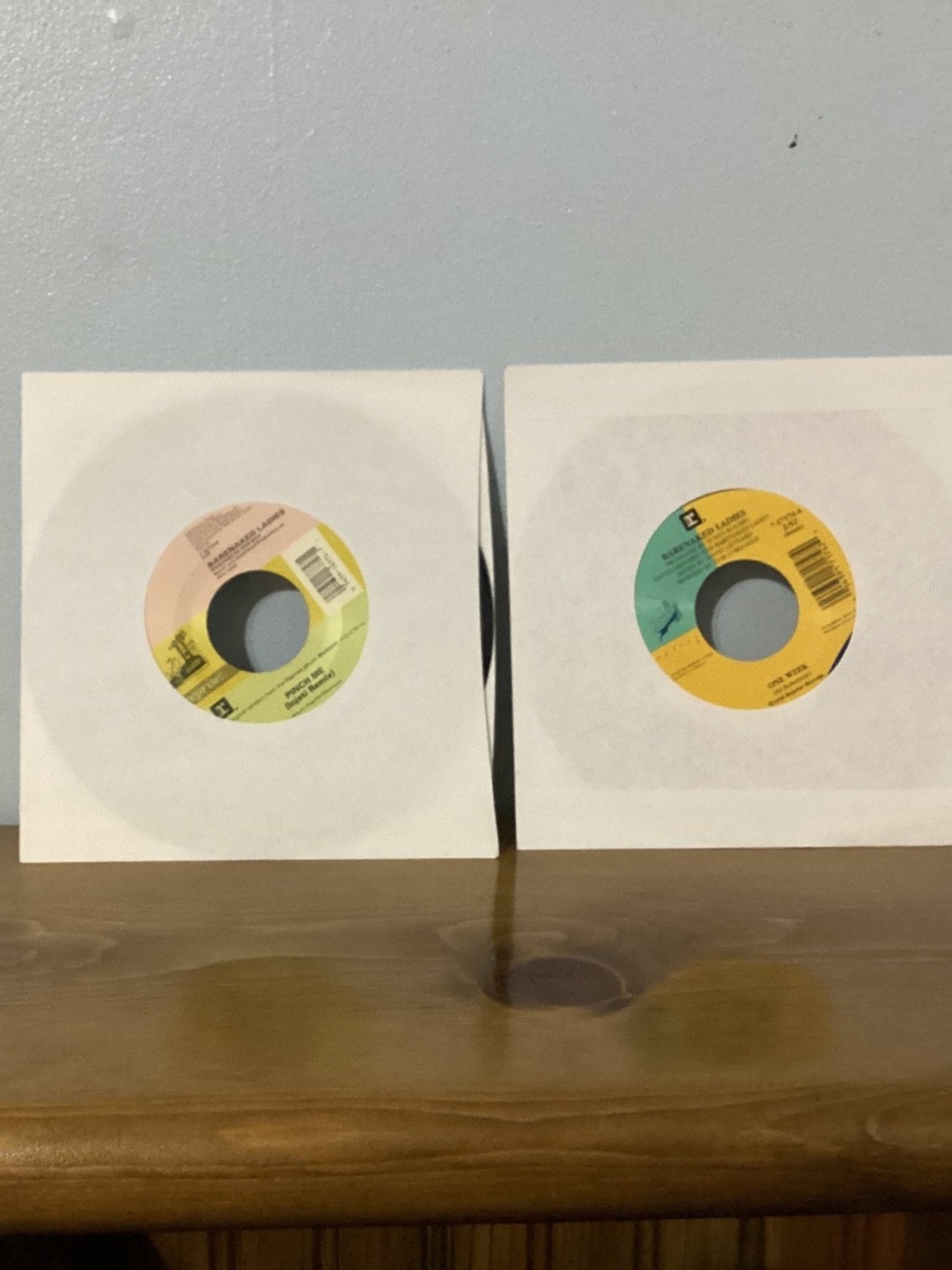 2 BRAND NEW Barenaked Ladies Records 45s